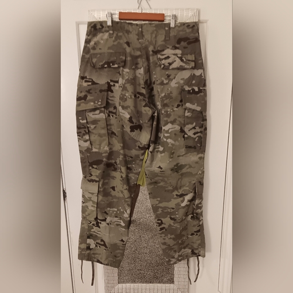 Preowned) OCP Camo Combat Pants Uniform Trouser Unisex Flame Resistant Large Sho - Picture 12 of 12